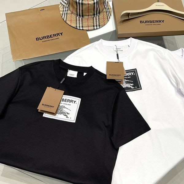 新作限定 バーバリー Tシャツ 偽物 ブラック Bay86845人気