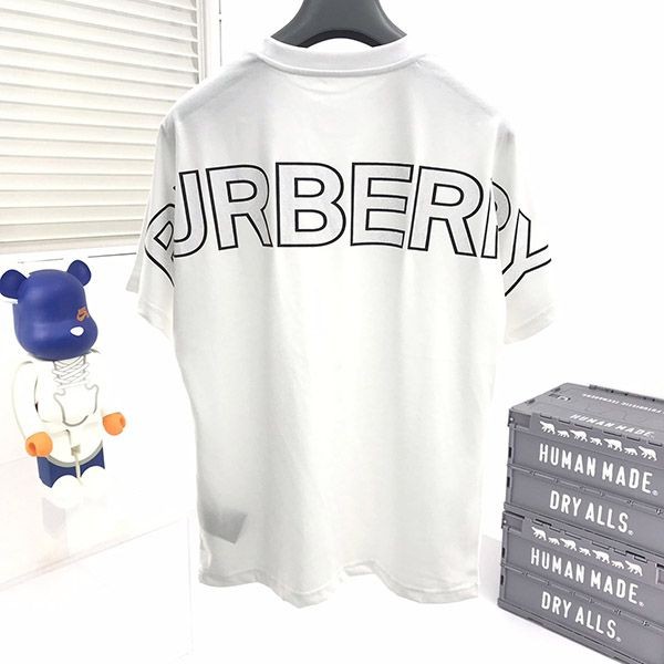 セール新作バーバリー Tシャツ スーパーコピー クルーネック 半袖 ロゴ Bay86994通販
