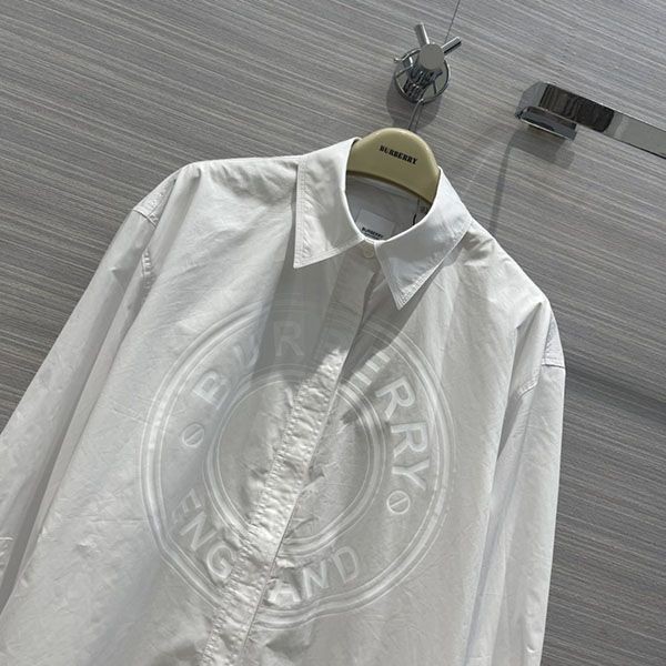 ★日本!!人気！【バーバリー】ポプリンストレッチ 偽物 シャツ pud77309通販