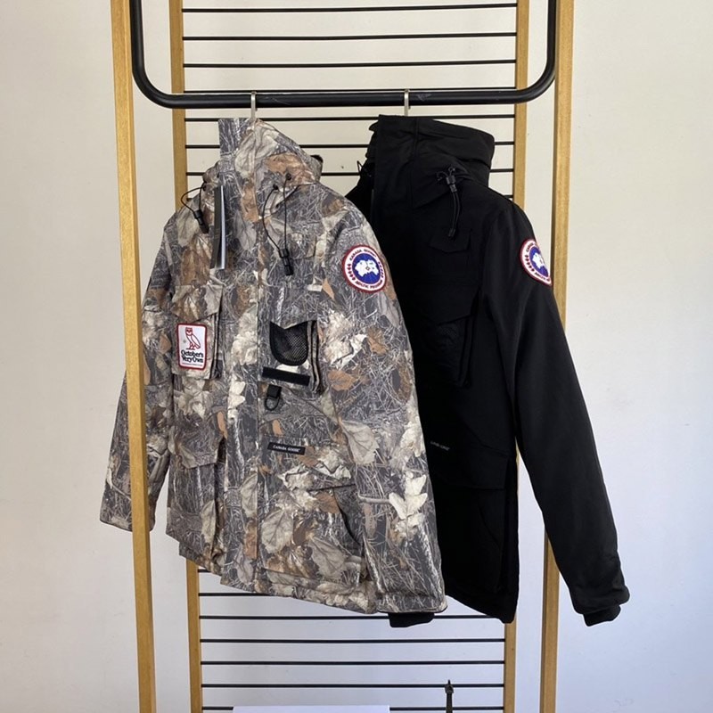 関税負担なしOVO x カナダグース Terrain Parka ダウンジャケット 偽物 Caw96876人気