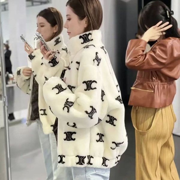 セリーヌ ジップジャケット コピー カシミア シルク Cec38414代引きを販売
