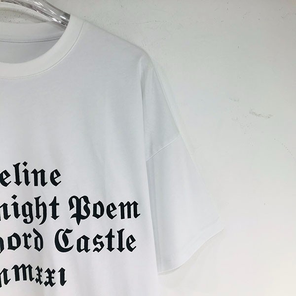 【セリーヌ】ルーズTシャツ 偽物シャンボール コットンジャージー Cec86505激安送料無料