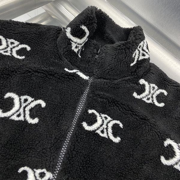 速達発送セリーヌ ジャケット コピー ロゴ ウール Ced02692激安送料無料