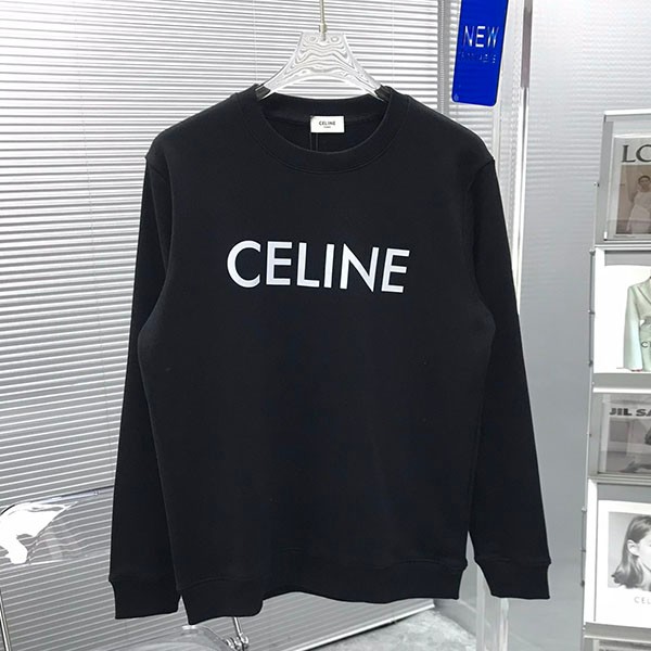 《大人気》希少★セリーヌ★ ルーズ スウェットシャツ ブラック コピー Ced26021通販