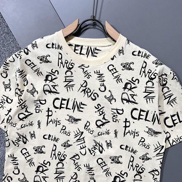 セール新作 セリーヌ コットンジャージー Tシャツ コピー Cee58007通販