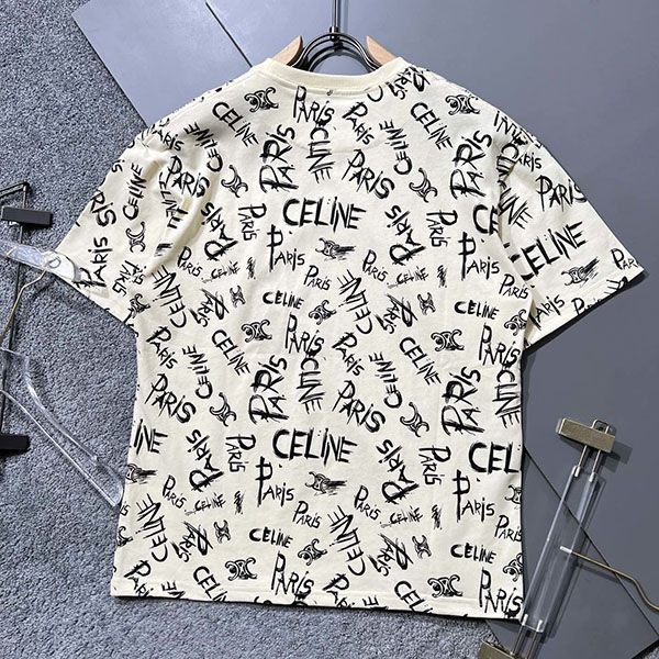 セール新作 セリーヌ コットンジャージー Tシャツ コピー Cee58007人気
