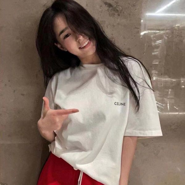高品質 セリーヌ コットン ジャージー Tシャツ コピー ロゴ Cef03426高い品質