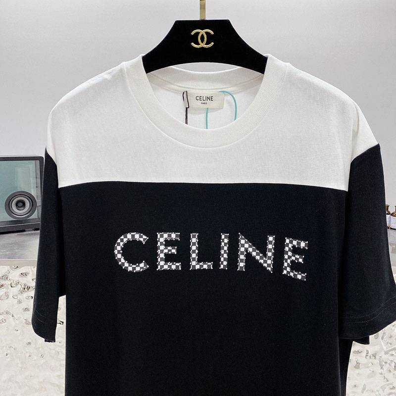 一目惚れ♪セリーヌ ルーズ Tシャツ コピー コットン Cef20479人気