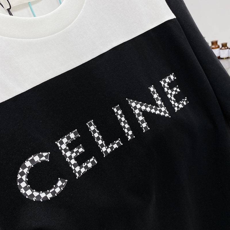 一目惚れ♪セリーヌ ルーズ Tシャツ コピー コットン Cef20479最高級