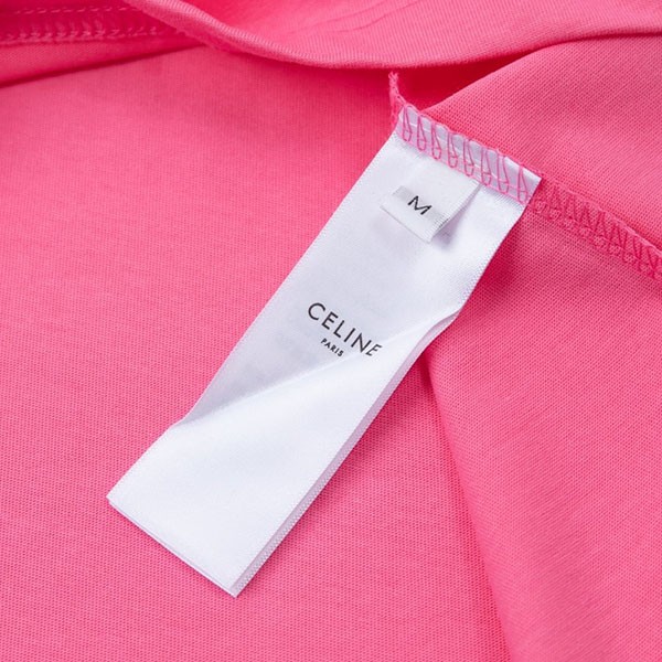 セリーヌ tシャツ 激安 ユニセックス ルーズ ロゴプリント Ceh33343最高級