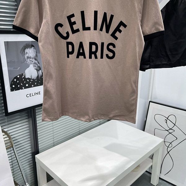大人気！セリーヌ PARIS ボクシーTシャツ Cei06207人気