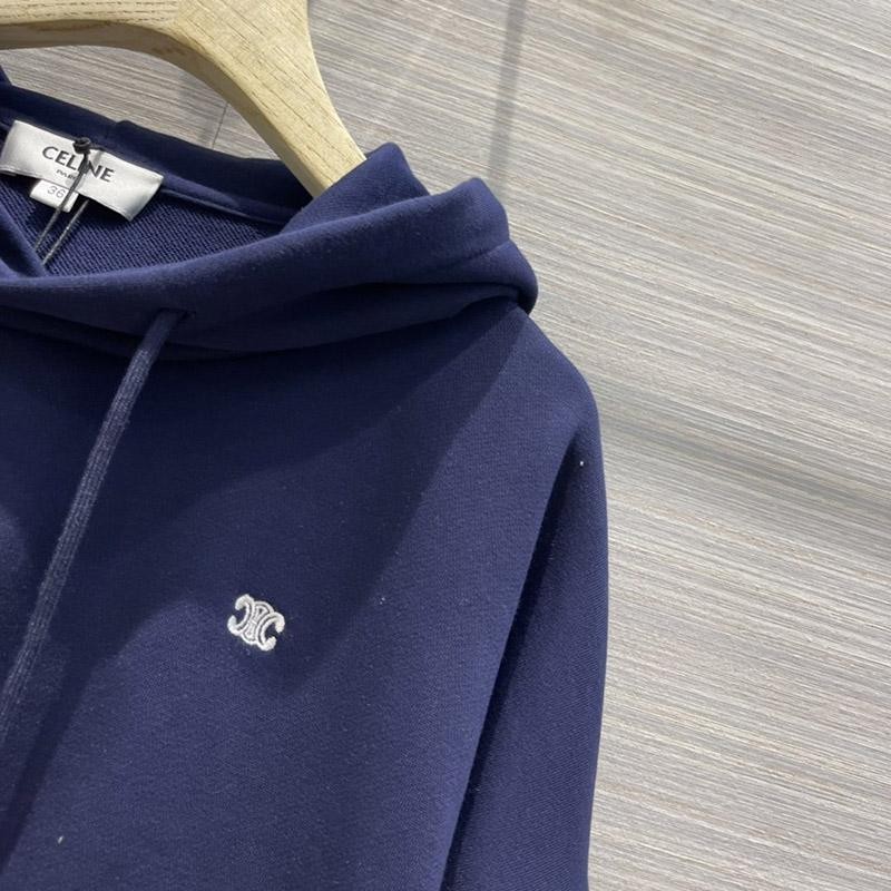 人気♪【セリーヌ】クロップド スウェット パーカーコピー 上下セット Cei17626高い品質