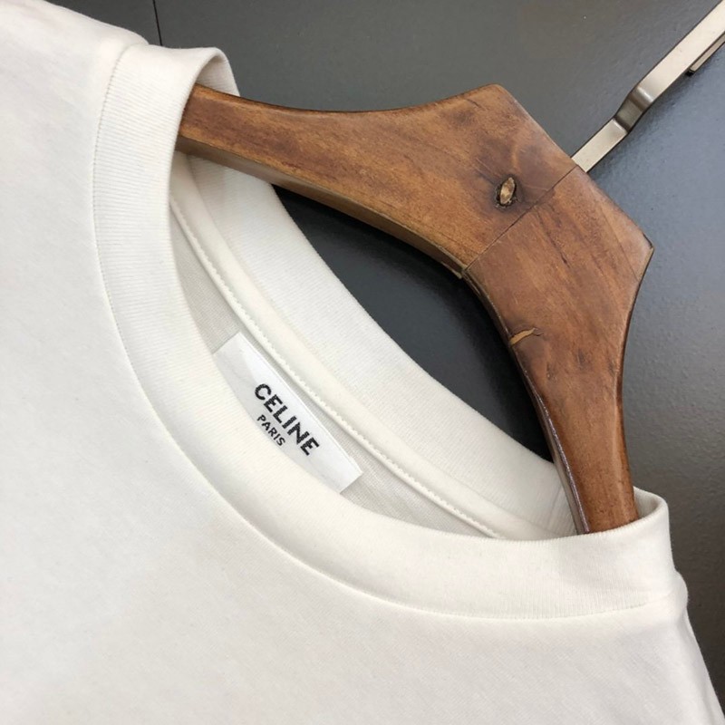 【セリーヌ】コットンジャージー サルキーTシャツ コピー ネイビー Cej37407最高級