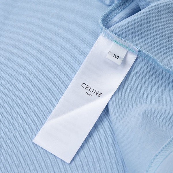 入手困難 セリーヌ ユニセックス ルーズTシャツ コピー ロゴプリント Cej42053人気
