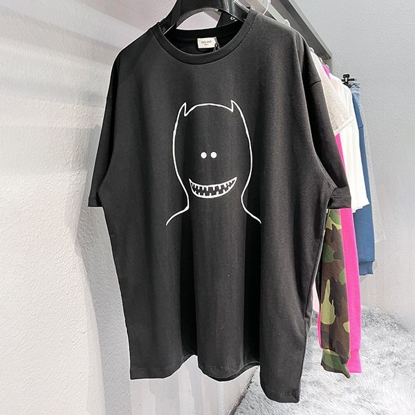 新作◇セリーヌ◇ボクシーTシャツ コットンジャージー コピー Cek69706激安送料無料