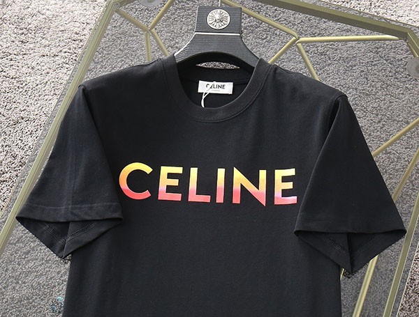 大人気【セリーヌ】Tシャツ 偽物 コットンジャージー Cel20779高い品質