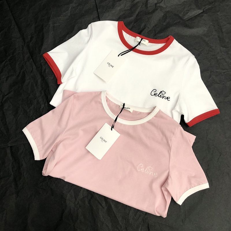 22SS限定 セリーヌ Tシャツ スーパーコピー コットンジャージー 2色 Ceq61358激安送料無料