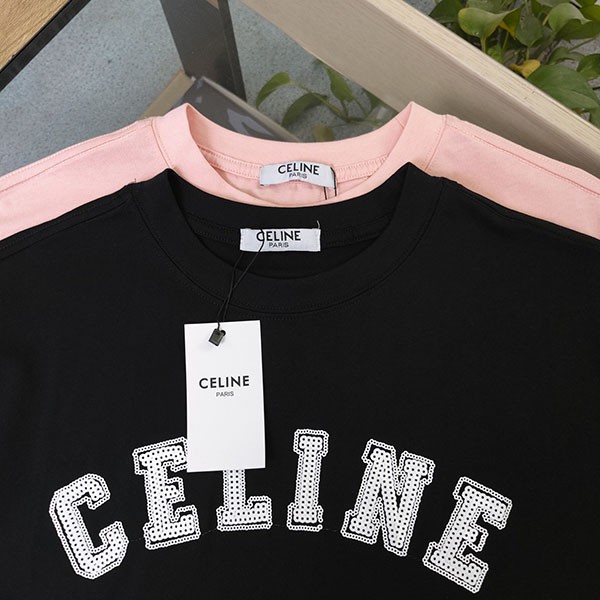 セリーヌ ボクシーTシャツ 偽物 ロゴ スウェットシャツ レディース Cer19887代引きを販売