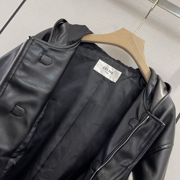 人気No1セリーヌ レザーバイカージャケット スーパーコピー Cet18559高い品質