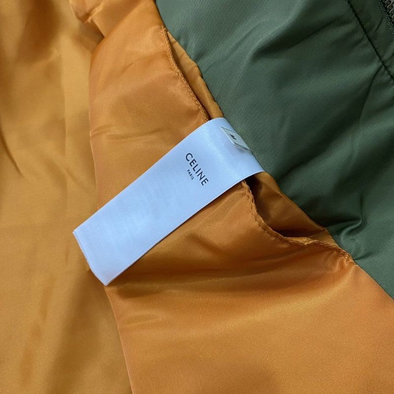 関税負担なし セリーヌ ナイロンツイル 偽物 ルーズボンバージャケット Cet24778品質保証