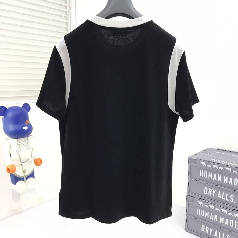 最安値挑戦セリーヌ パリ ボクシーTシャツ コピー コットン ホワイト&ブラック Cew26552通販