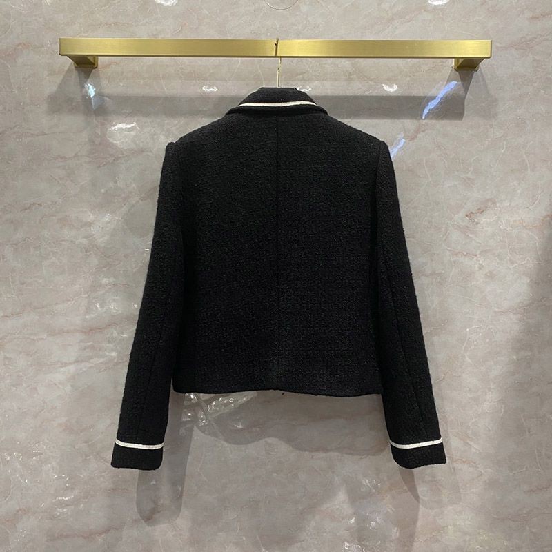希少色 セリーヌ BLACKハンタージャケットツイード  コピー Cew91997通販