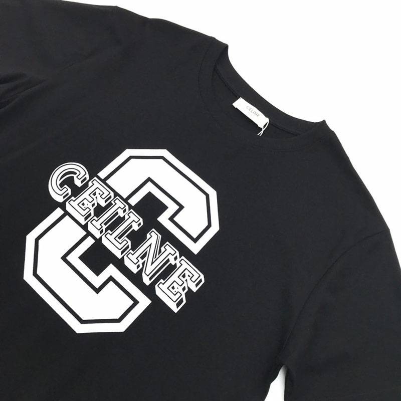 21-22AWセリーヌ ボクシーTシャツ コピー / コットン Cex87362激安送料無料