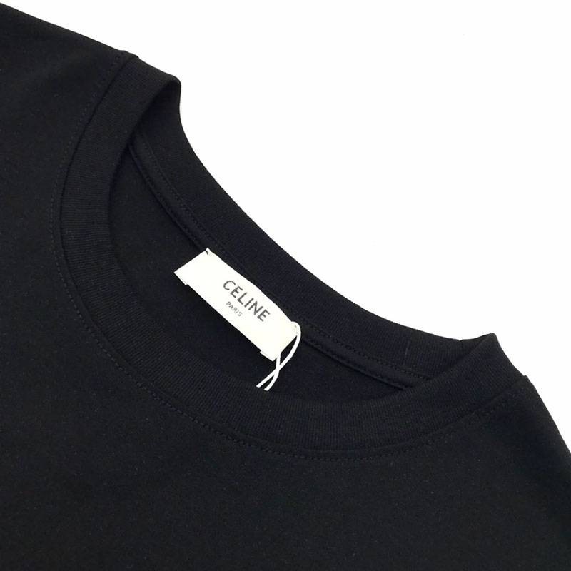 21-22AWセリーヌ ボクシーTシャツ コピー / コットン Cex87362高い品質