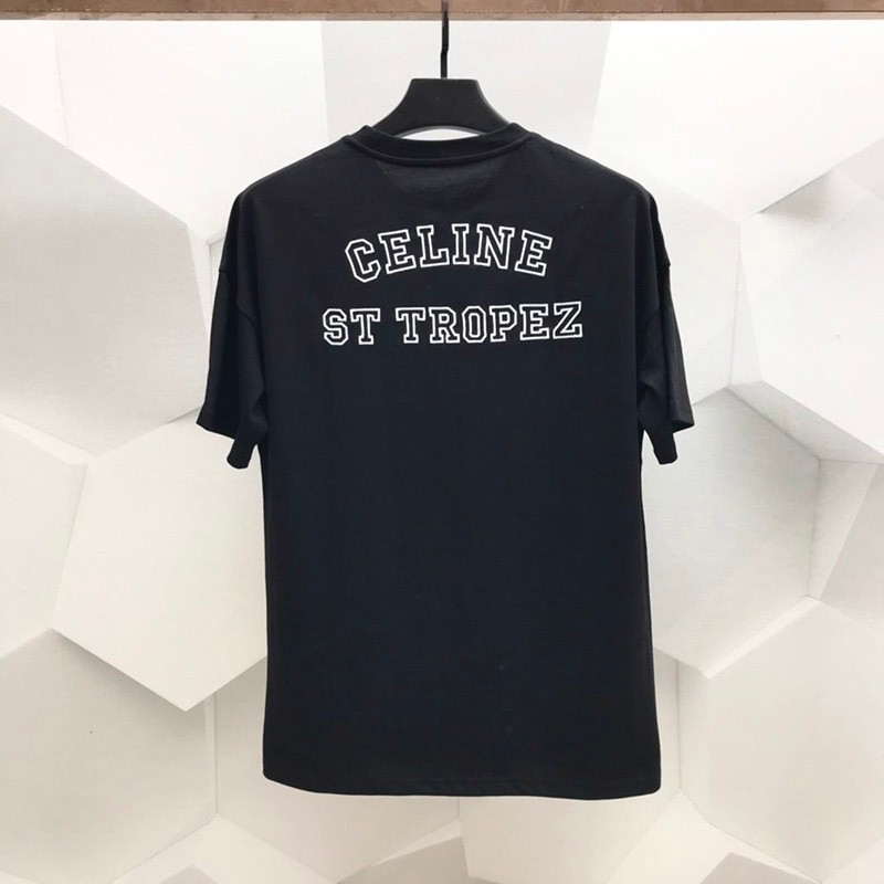 定番☆セリーヌ☆Tシャツ コピー☆サントロペフロックコットン Cey32589通販