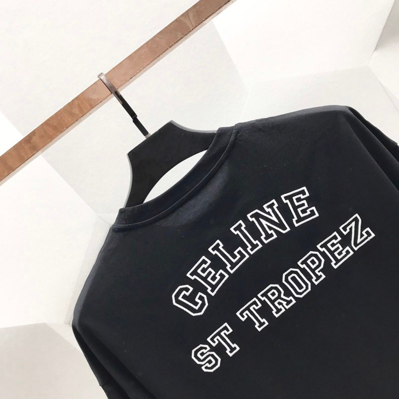 定番☆セリーヌ☆Tシャツ コピー☆サントロペフロックコットン Cey32589最高級