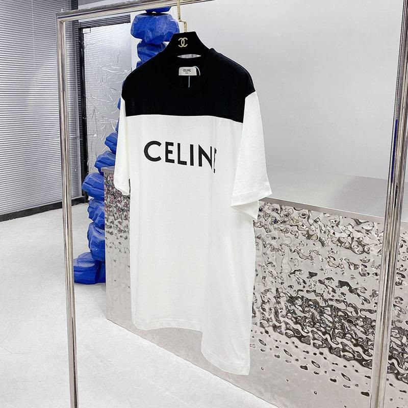 累積売上総額第１位！セリーヌ ルーズ Tシャツ スーパーコピー コットン Cez06770激安送料無料