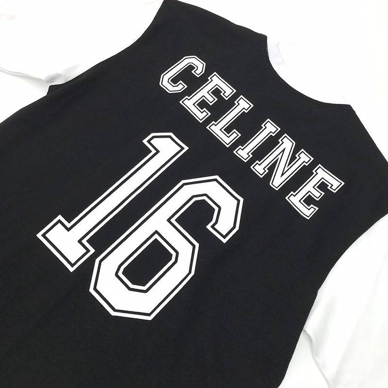 ☆超人気☆セリーヌ コピー 16 ルーズTシャツ / コットン Cez08376N級品
