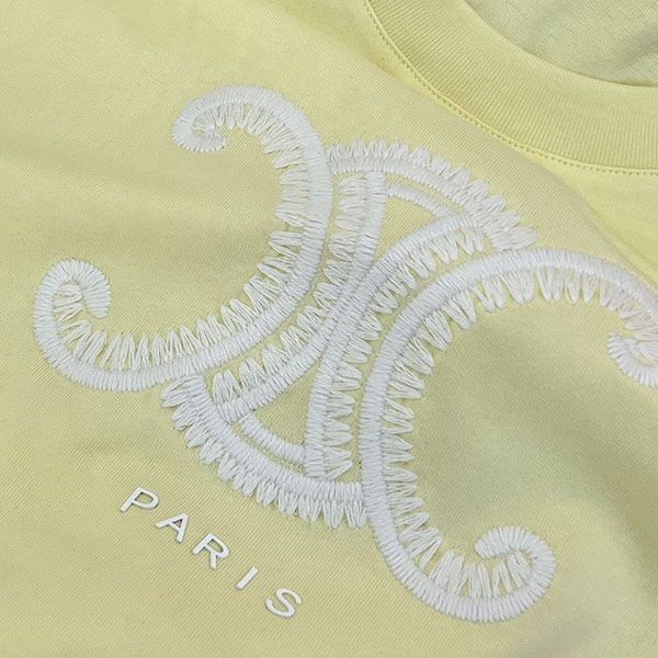 超希少！セリーヌ コットンジャージー トリオンフ コピー Tシャツ Cez41442激安送料無料