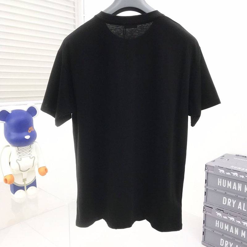 人気No1セリーヌ アーティストプリント ルーズTシャツ 偽物/ コットン ブラック Cez86971通販