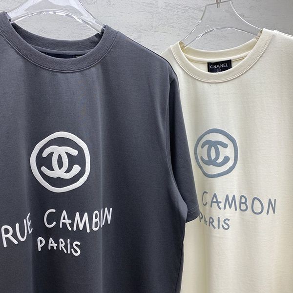 超希少！シャネル CCアイコン Tシャツ  コピー sha96348激安送料無料