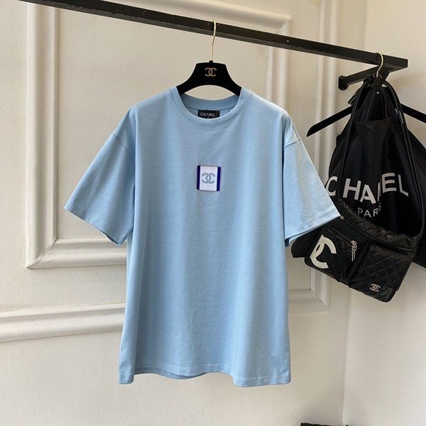 【日本未発売】シャネル Tシャツ コピー モノグラム プリンテッド shd81358