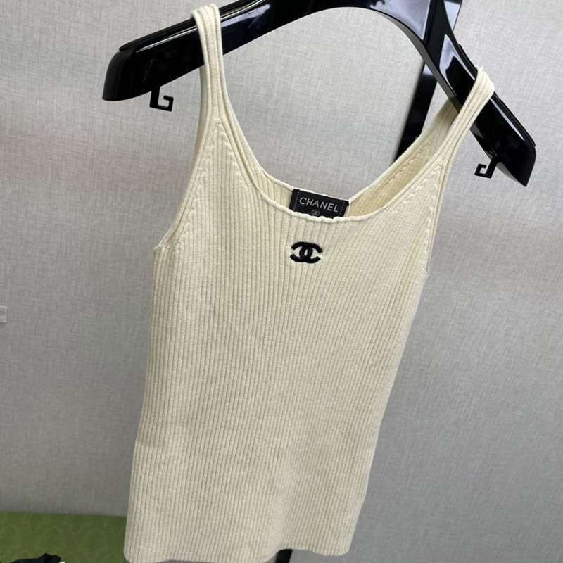 日本未入荷シャネル アイコン タンクトップ 偽物 2色 she64340代引きを販売