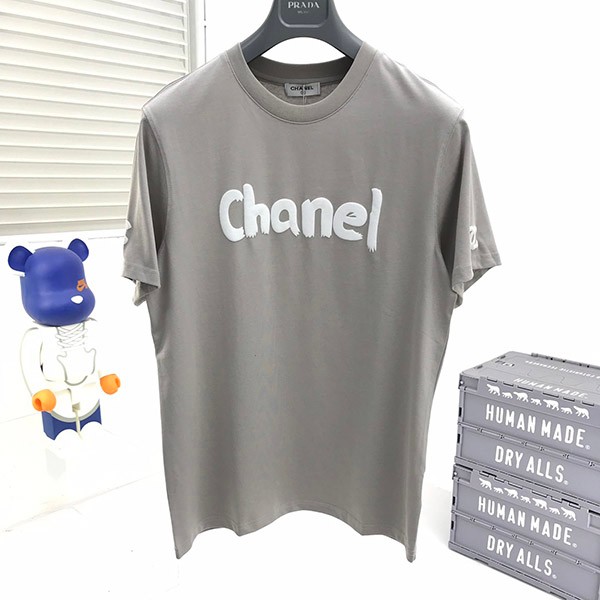シャネル ロゴ Tシャツ スーパーコピー 2色 shf72102品質保証