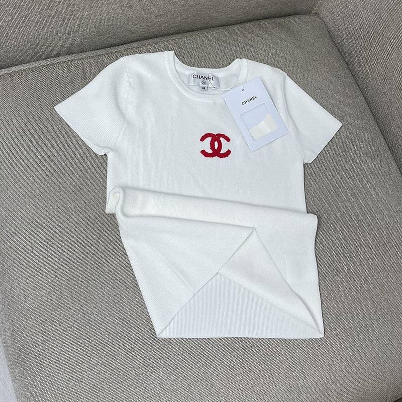 21AW新作シャネル トップス ロゴTシャツ スーパーコピー shh33244最高級