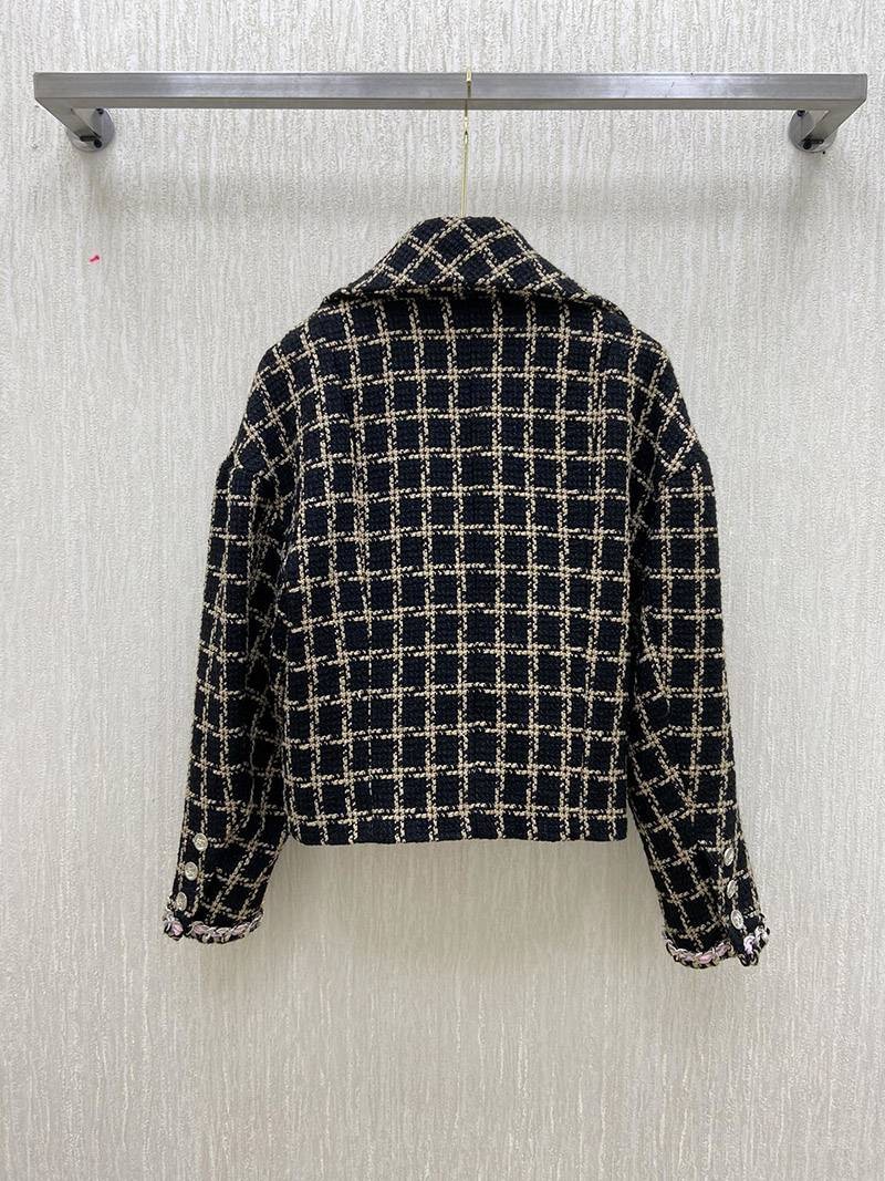 21-22AW シャネル ◆FW2021/22◆ カーディガン カシミヤ偽物 ブラック shh65189人気