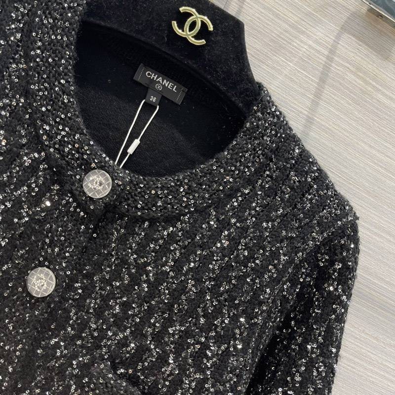《21AW》シャネル カーディガン コピーボタン COCO ロゴ shk79145高い品質
