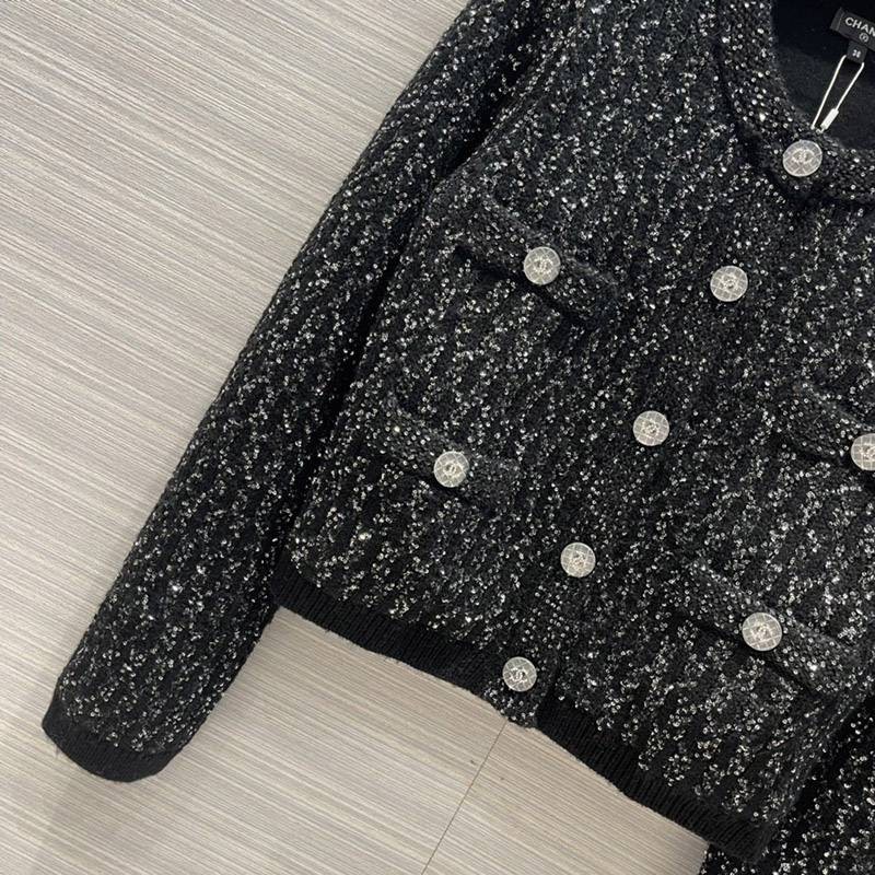 《21AW》シャネル カーディガン コピーボタン COCO ロゴ shk79145人気