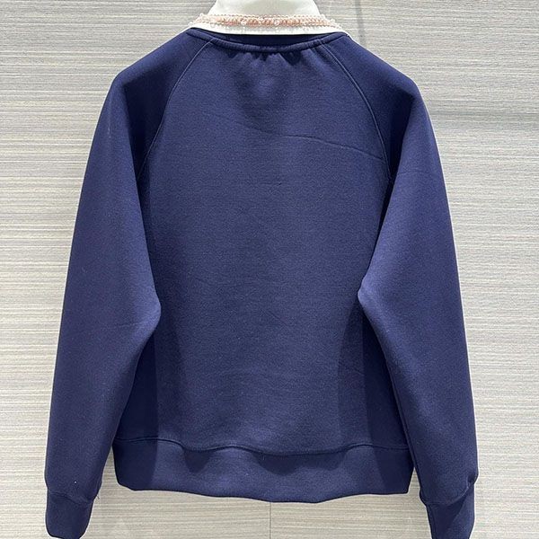 最新シャネル コットン ロゴ刺繍 コピー スウェットシャツ shm97650品質保証