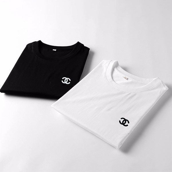 すぐ届 シャネル ccロゴ コットン Tシャツ コピー sho09708通販