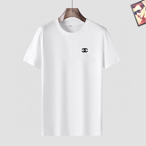 すぐ届 シャネル ccロゴ コットン Tシャツ コピー sho09708高い品質