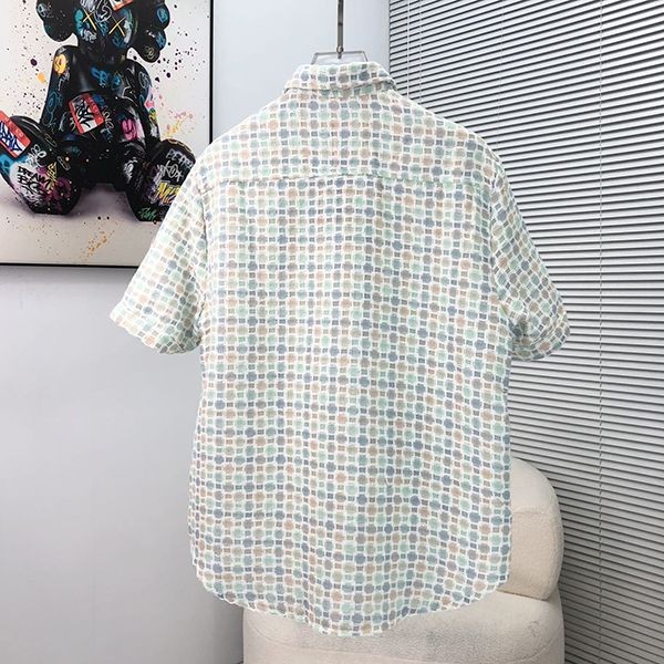 希少★シャネル プリント ブラウス CCマーク シルク 半袖 シャツ コピー shp97471通販