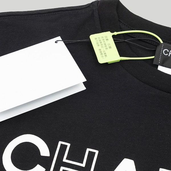 定番 シャネル コットン ロゴTシャツ コピー shq96435人気