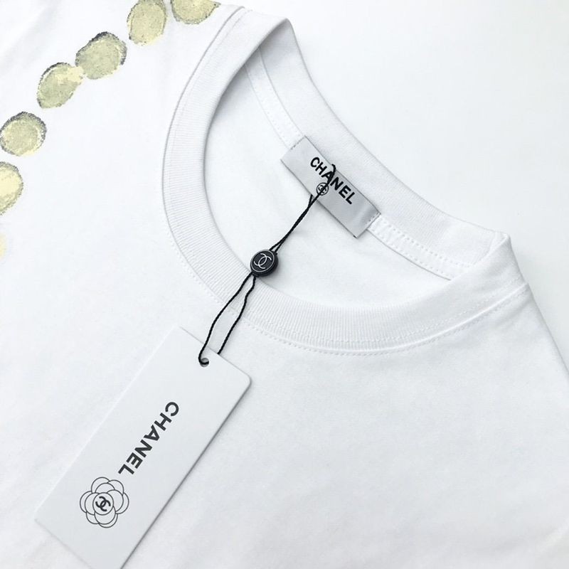 可愛い新作 シャネル Tシャツ プリント プレタ クルーズ半袖 スーパーコピー sht01491激安送料無料