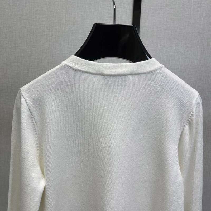★日本!!人気！シャネル コピー ロゴ カラーブロッキングニットボトムシャツ sht25194N級品
