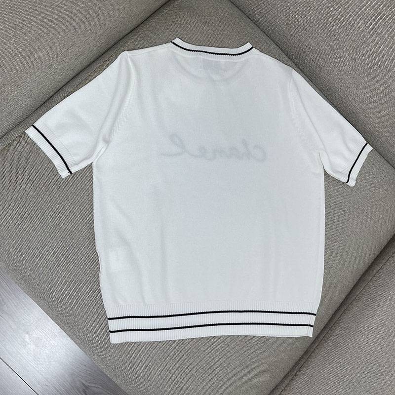 送料込シャネル ロゴTシャツ スーパーコピー shv47892N級品